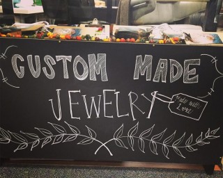 Seize the Night Designs - Custom Made Jewelry Sign
