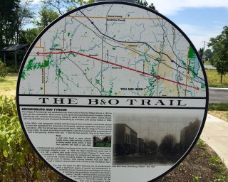 B&O Trail - Trailhead