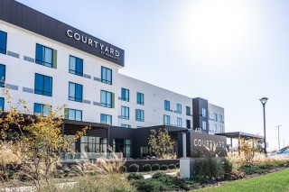 The Courtyard by Marriott.