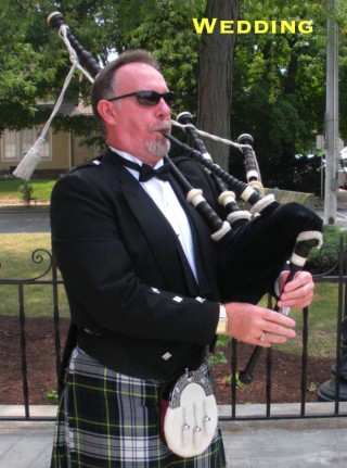 Essex Art - Wedding Piper