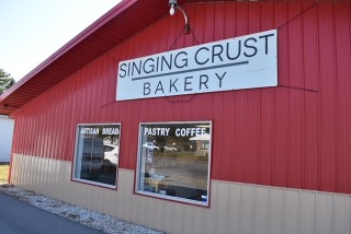 The Singing Crust Front of Building Clayton, IN