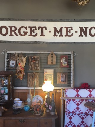 Forget Me Nots sign