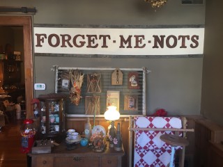 Forget Me Nots sign