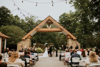Lizton Lodge Wedding Ceremony