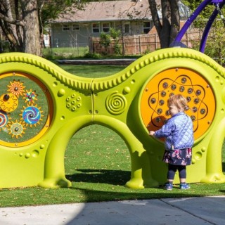 Stephens Park Kaleidoscope Sensory Wall