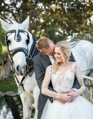 Mane Event Carriages bride