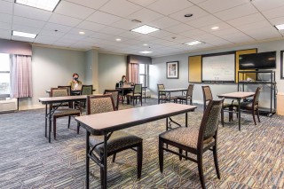 Meeting Room With Masks