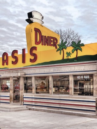 Oasis Diner Facade
