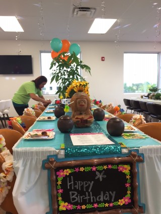 Kid's Planet party room
