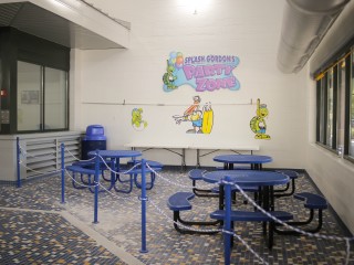 Richard A. Carlucci Recreation & Aquatic Center: Pool Picnic Area