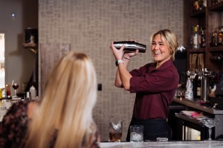 Bartender at The Prewitt.