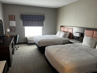 The newly refurbished rooms at the Hampton Inn Brownsburg.