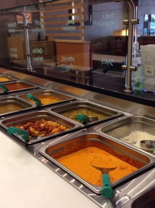 India Bistro food