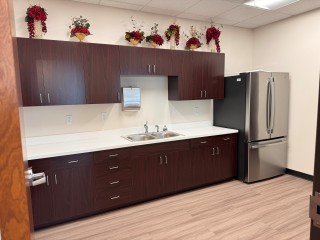 The kitchen at The Browny.